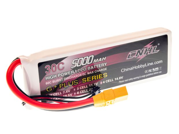 Акумулятор CNHL 5000mAh 2S 30C (G+ Plus Series), Світлина 1