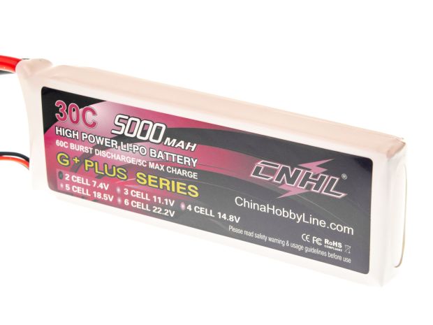 Акумулятор CNHL 5000mAh 2S 30C (G+ Plus Series), Світлина 2