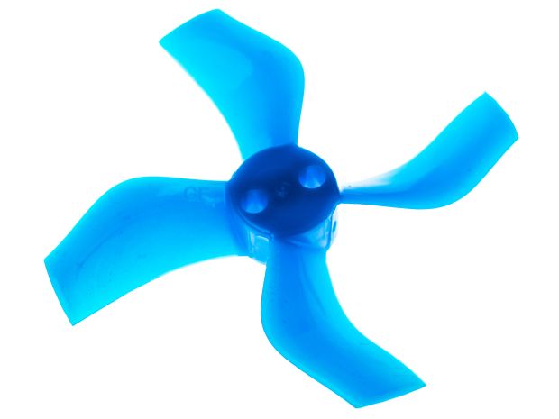 Комплект пропелерів BetaFPV Gemfan 40мм сині (вал 1.0мм), Світлина 2