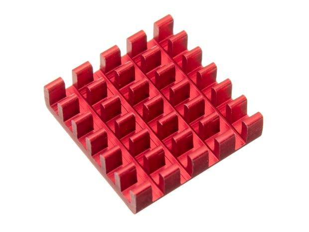 Алюмінієва пластина (радіатор) AKK 18.8х19мм, Фото 1