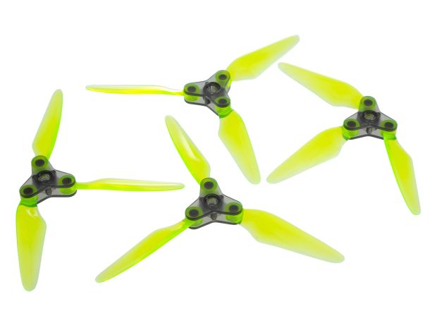Комплект складних пропелерів для квадрокоптера Dalprop Fold F5 (Crystal Green), Фото 1