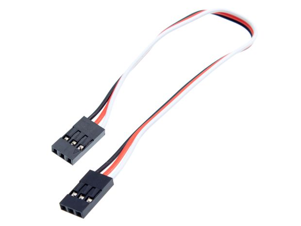 Перехідник JR (Male-Male) 26AWG 15см, Світлина 1