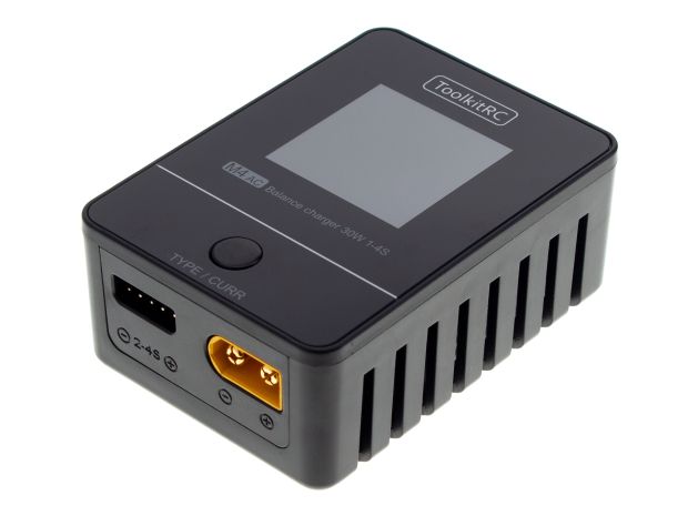 Зарядний пристрій ToolkitRC M4AC 30W 2.5A (XT60), Світлина 1