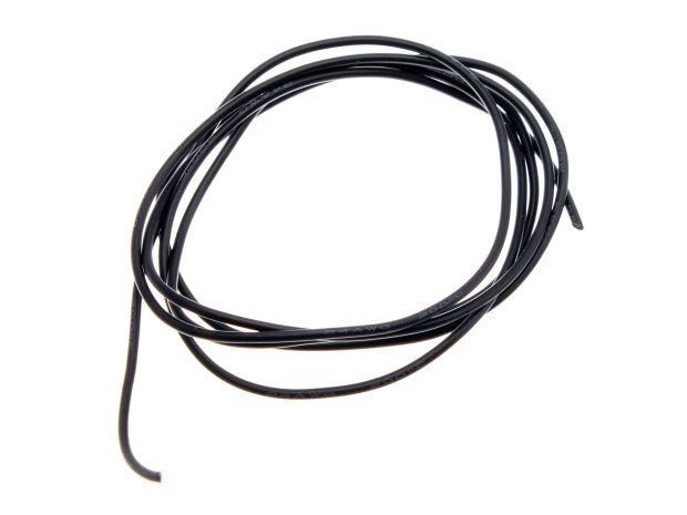 Дріт 24AWG 1м (чорний), Світлина 1