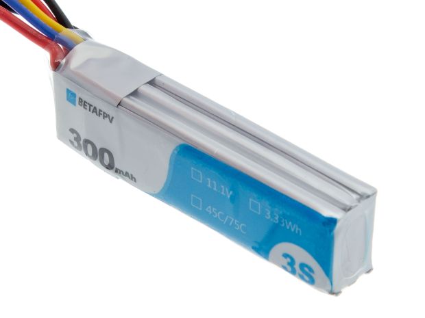 Акумулятор BetaFPV XT30 300mAh 3S 45C, Фото 2