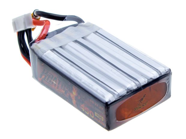 Акумулятор HGLRC Kratos 450mAh 6S 75C, Фото 2