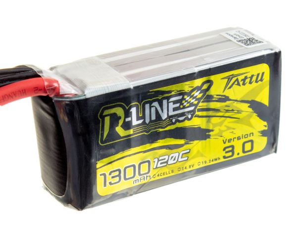 Акумулятор TATTU R-Line V3.0 1300mAh 4S 120C, Світлина 1