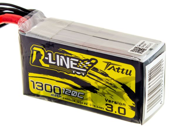 Акумулятор TATTU R-Line V3.0 1300mAh 4S 120C, Світлина 2