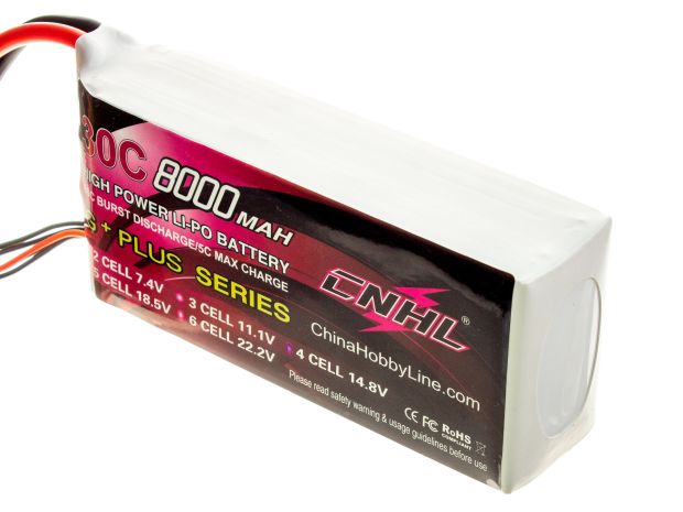 Акумулятор CNHL 8000mAh 4S 30C (G+ Plus Series), Світлина 2