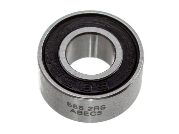 Підшипник з гумовим пильником 5x11x5мм (685-2RS) ABEC 5, Світлина 1