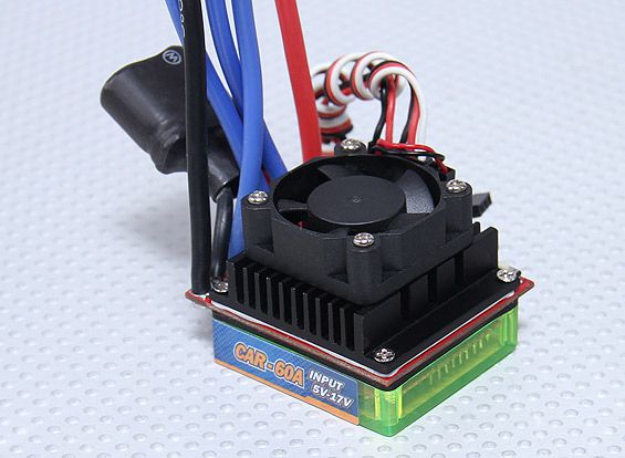 Регулятор безколекторний автомодельний HobbyKing 60A, Світлина 1