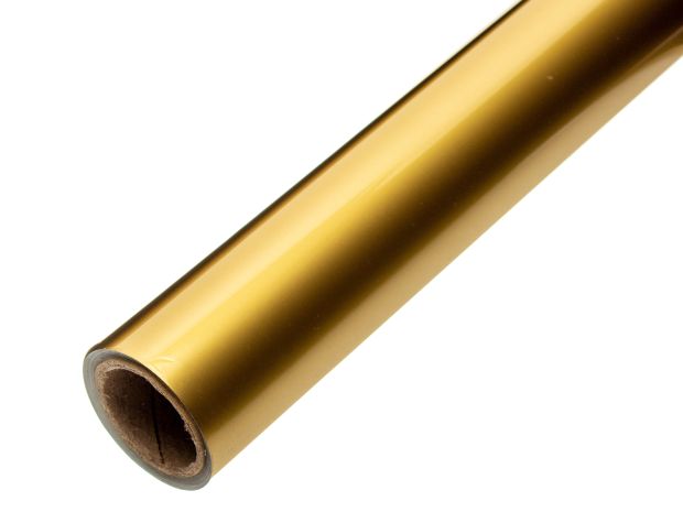 Плівка для обтягування моделі Золота-металік (028-4) - 40см, Світлина 1