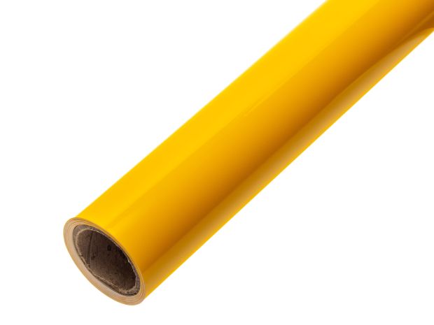 Плівка для обтягування моделі Жовта-бурштинова (106) - 40см, Світлина 1