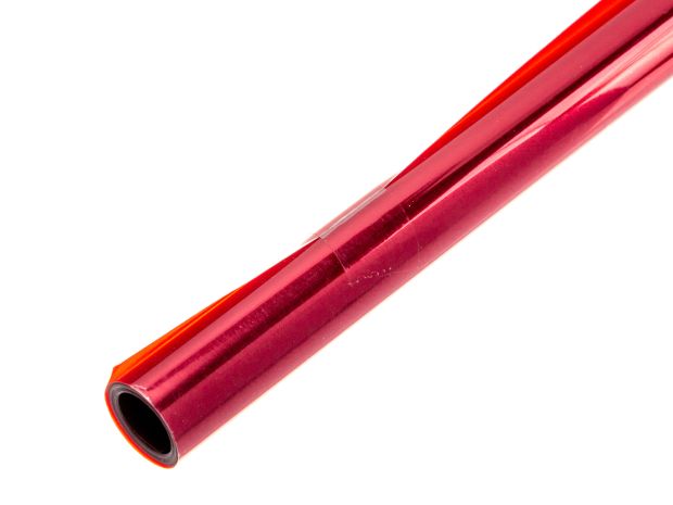 Плівка для обтягування моделі Темно-червона прозора - 2м, Світлина 1