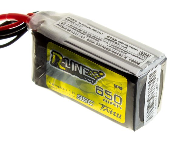 Акумулятор TATTU R-Line V1.0 650mAh 4S 95C, Світлина 2