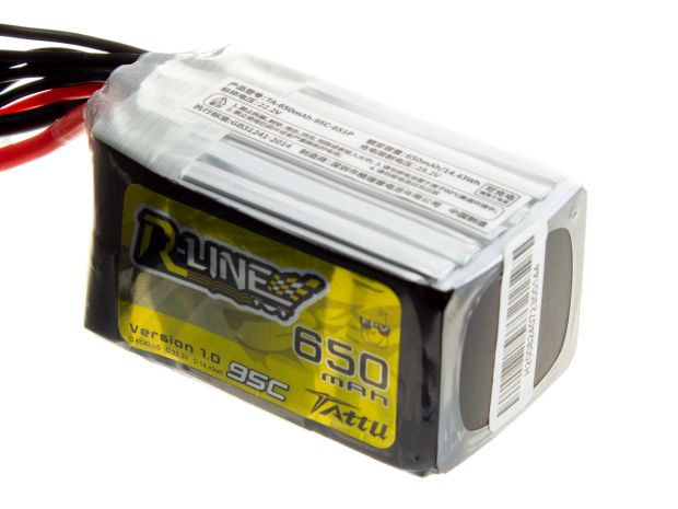 Акумулятор TATTU R-Line V1.0 650mAh 6S 95C, Світлина 2