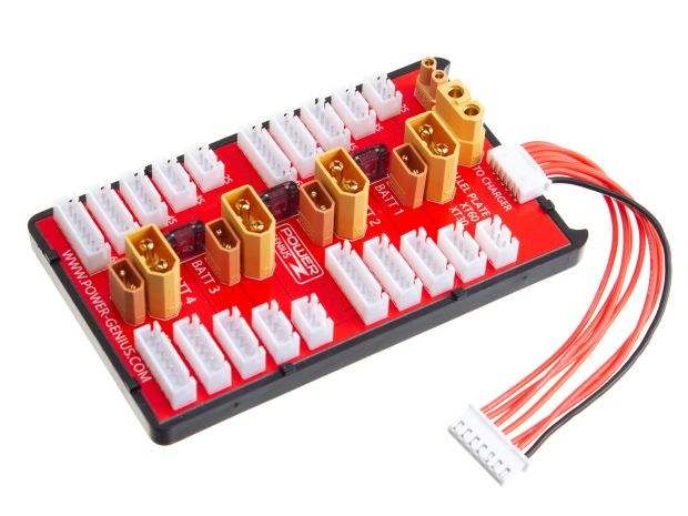 Плата паралельної зарядки і балансування акумуляторів XT60/XT30 (2-6S), Фото 2