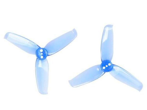 Набір пропелерів Gemfan Flash R2540 Clear Blue 4 пари (вал 1.5мм), Світлина 1