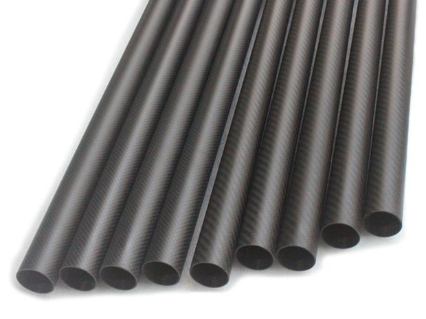 Трубка карбонова 12мм x 10мм x 1000мм (3K Twill плетіння), Фото 1