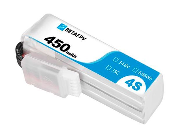 Акумулятор BetaFPV XT30 450mAh 4S 75C, Фото 1