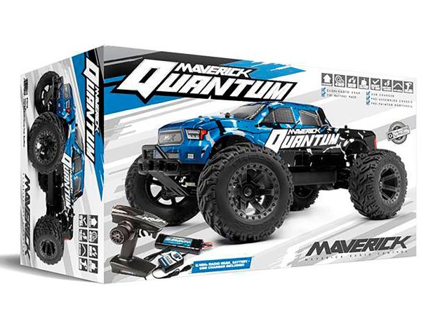 Автомодель монстр 1/10 Maverick Quantum MT RTR, Фото 3