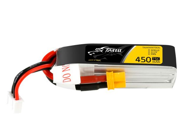Акумулятор Gens Ace TATTU 450mAh 3S 75C, Світлина 1