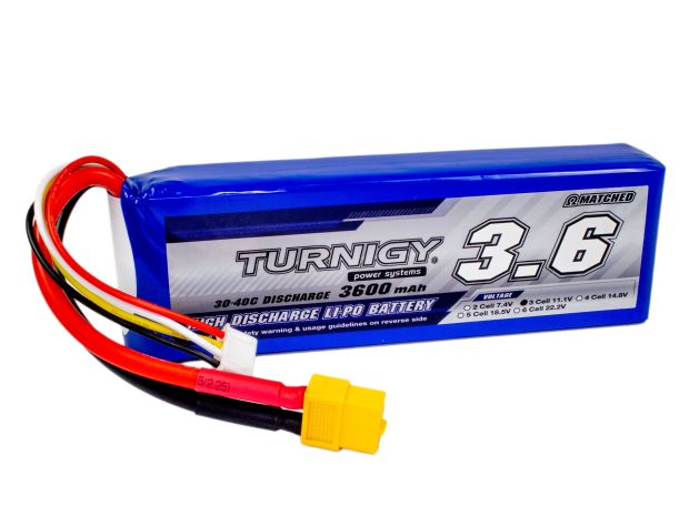 Акумулятор Turnigy 3600mAh 3S 30C, Світлина 1