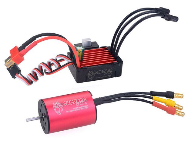 Безколекторна система Surpass Hobby KingKong 2435-4500KV/25A, Світлина 1