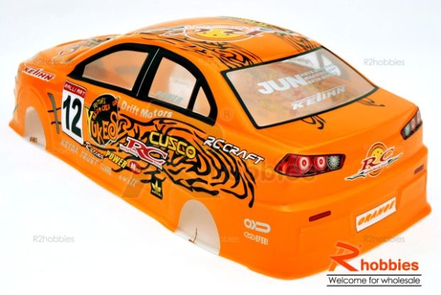 Корпус 1/10 Mitsubishi Lancer Evolution, Фото 2