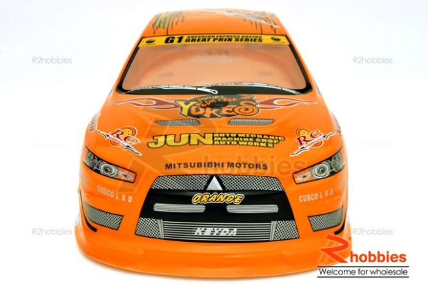 Корпус 1/10 Mitsubishi Lancer Evolution, Фото 4