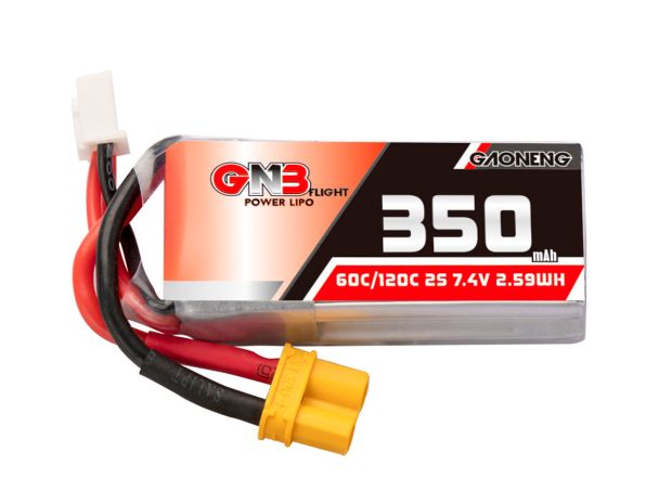 Акумулятор Gaoneng GNB 350mAh 2S 60C, Світлина 1