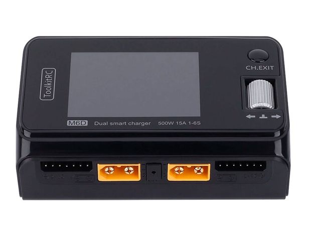 Зарядний пристрій ToolkitRC M6D 2x250W 15A, Фото 2
