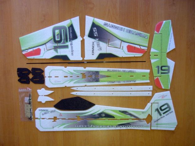 Модель для 3D-пілотажу Crack Yak 55 (оранжева), Світлина 3