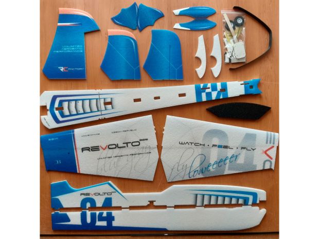 Модель для 3D-пілотажу Revolto (зелена), Світлина 3