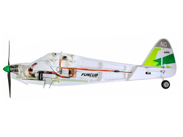 Авіамодель Multiplex FunCub New Generation (зелена), Світлина 4