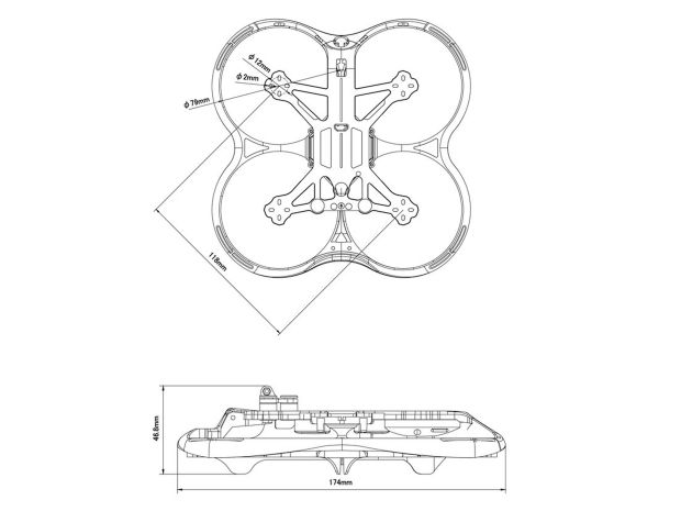 Рама BetaFPV Pavo30, Фото 4