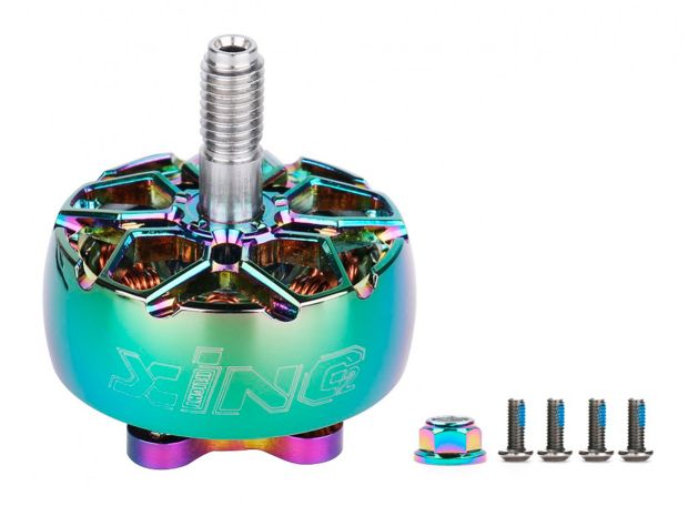 Двигун безколекторний iFlight XING2 Rainbow 2207-1950kv, Світлина 4