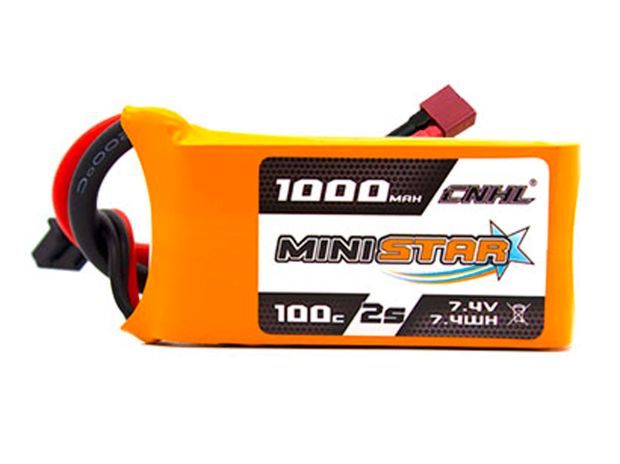 Акумулятор CNHL MiniStar 1000mAh 2S 100C, Фото 1