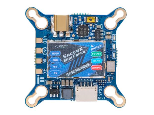 Відеопередавач iFlight SucceX Mini Force 5.8GHz 600mW, Фото 1
