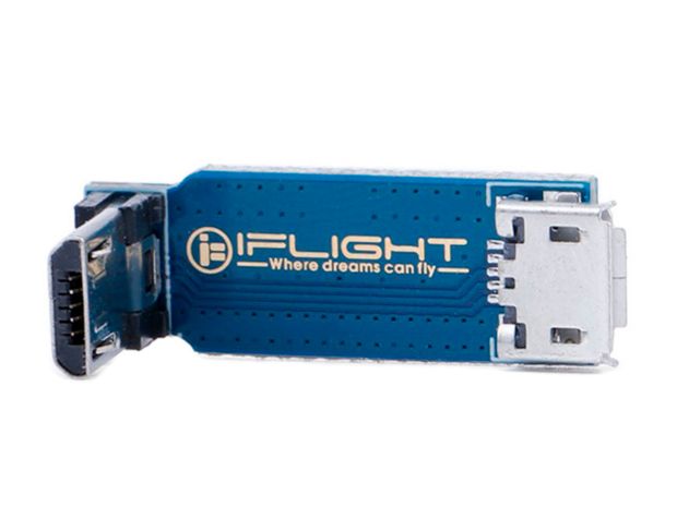 Кутовий адаптер iFlight Micro-USB (мама-папа), Фото 1