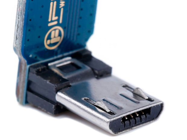 Кутовий адаптер iFlight Micro-USB (мама-папа), Фото 3