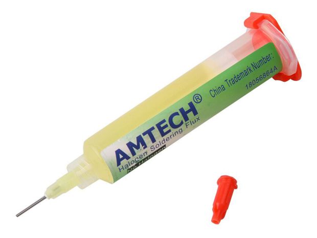 Флюс для пайки Amtech NC-559-ASM (не потребує змивання) 10мл, Світлина 1