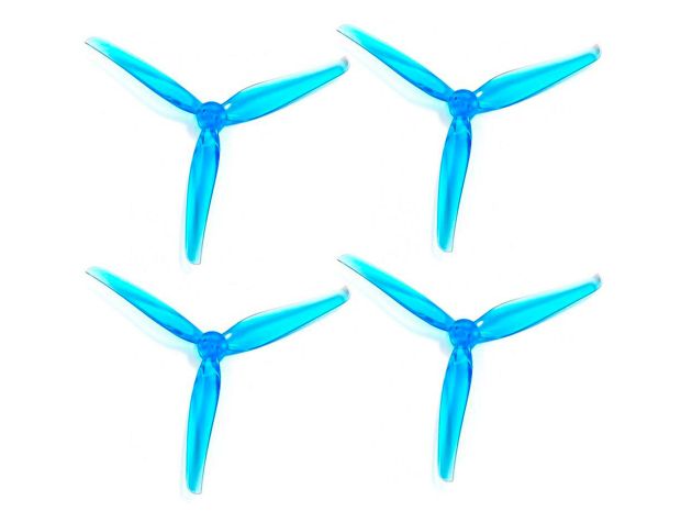 Комплект пропелерів iFlight Nazgul 5030 (Transparent Blue), Світлина 1