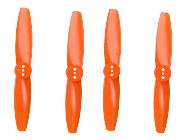 Комплект пропелерів Gemfan 3025BN Orange (вал 1.5мм), Світлина 1