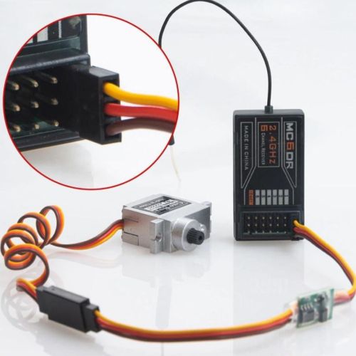 Реверс для сервомеханізму 3.6-24В 5А, Світлина 3