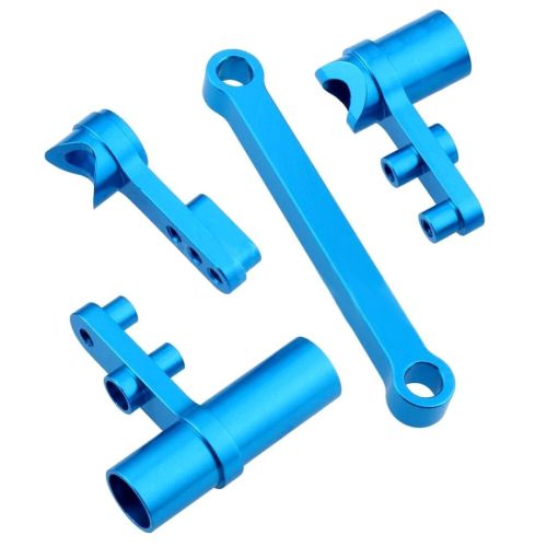 Сервосейвер HSP (алюміній) для автомоделей 1/10 синій (122057), Світлина 1