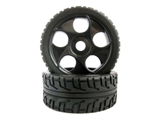 Комплект коліс On-Road 100мм для Buggy 1/8 (4шт), Світлина 1