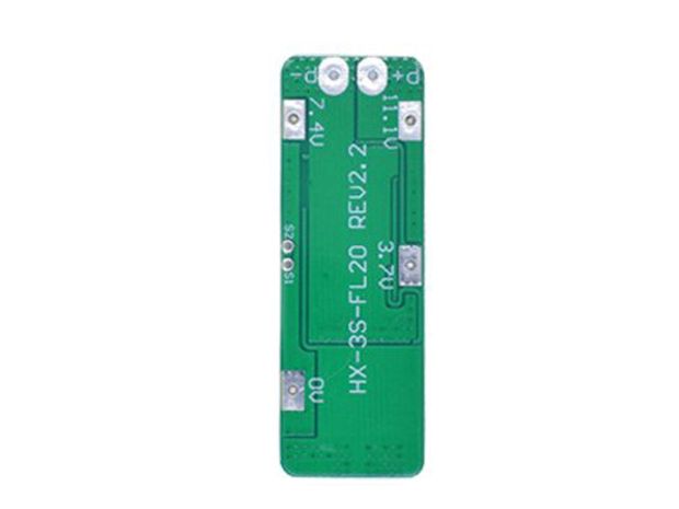 Модуль BMS для контролю заряду/розряду 3S 18650 Li-Ion акумуляторів (20A), Світлина 2
