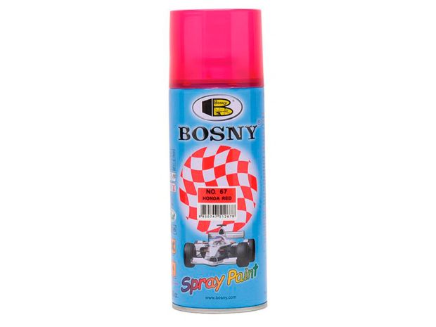 Фарба BOSNY №67 (Honda Red), Світлина 1