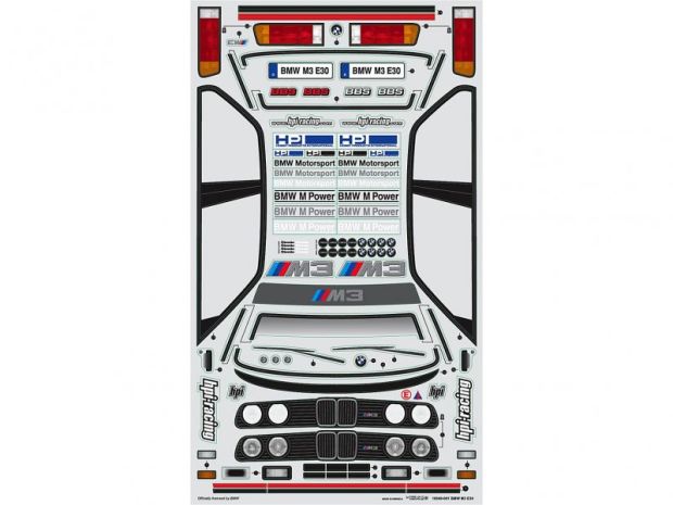 Корпус BMW M3 E30 1/10 (HPI 17540) прозорий, Світлина 3